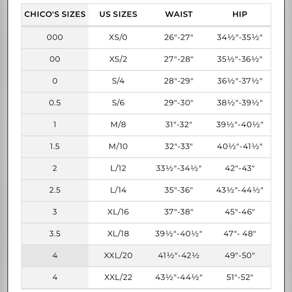 Chico’’s Pull On Pants Size 3R|XL - Picture 8 of 8